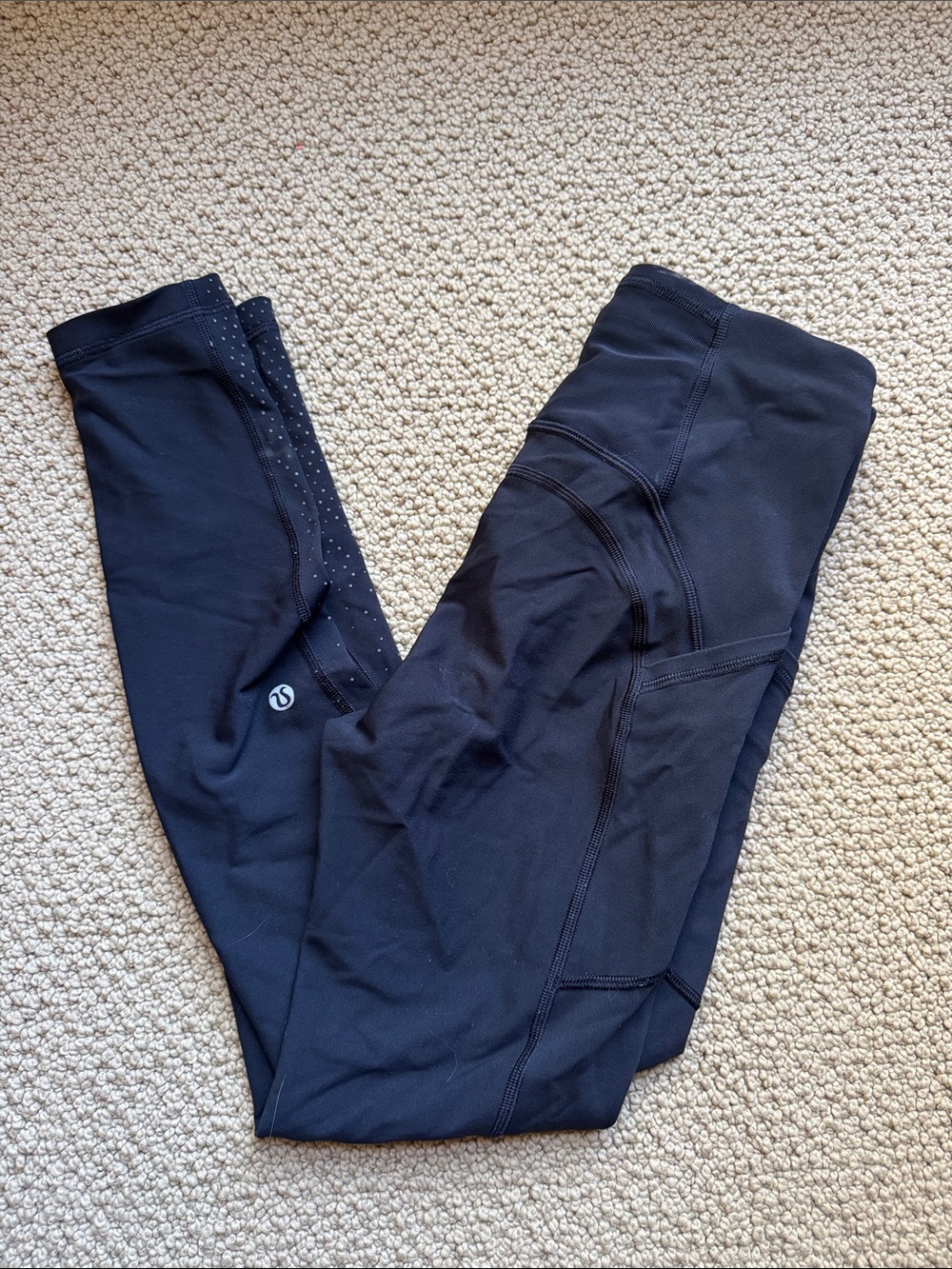 lululemon athletica Black Leggings size 4